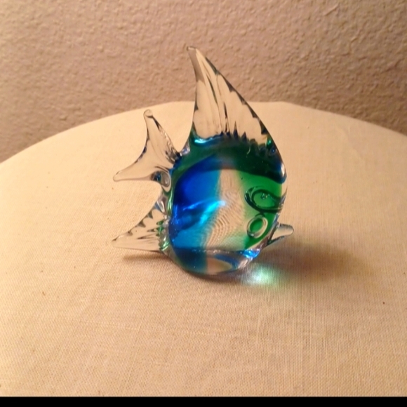 Other - Hand blown fish paper weight